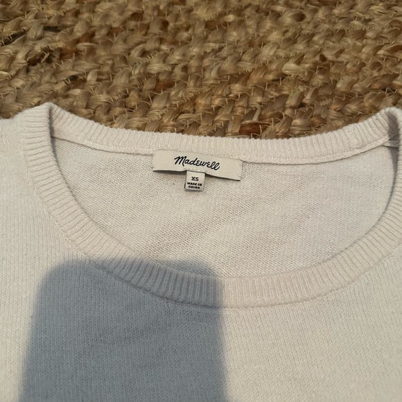 MADEWELL RUFFLE SLEEVE TOP - Picture 3 of 6